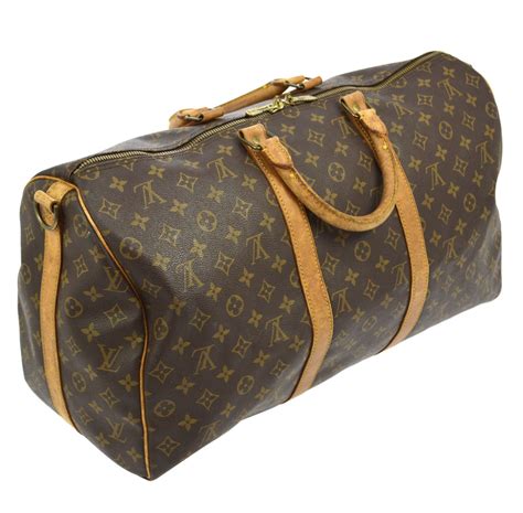 louis vuitton keepall 50 duffel tote bag m41426 monogram|Keepall Bandoulière 50 Monogram Canvas .